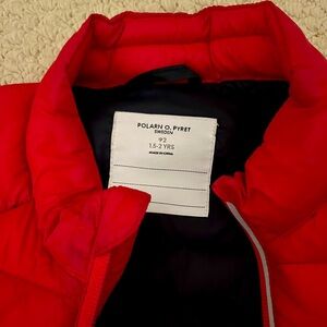 Polarn O. Pyret Red Puffer Jacket